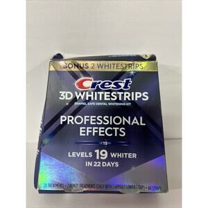 Crest 3D White Whitestrips - Professional Effects 19 Levels Whiter 44 Strips